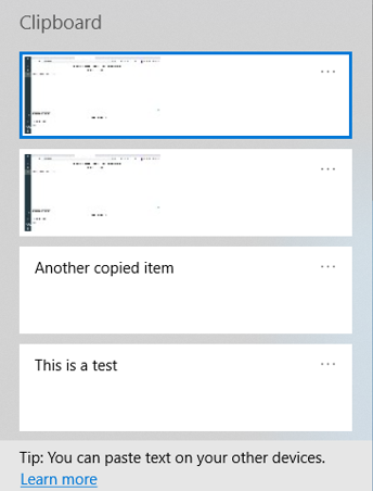 Windows Clipboard